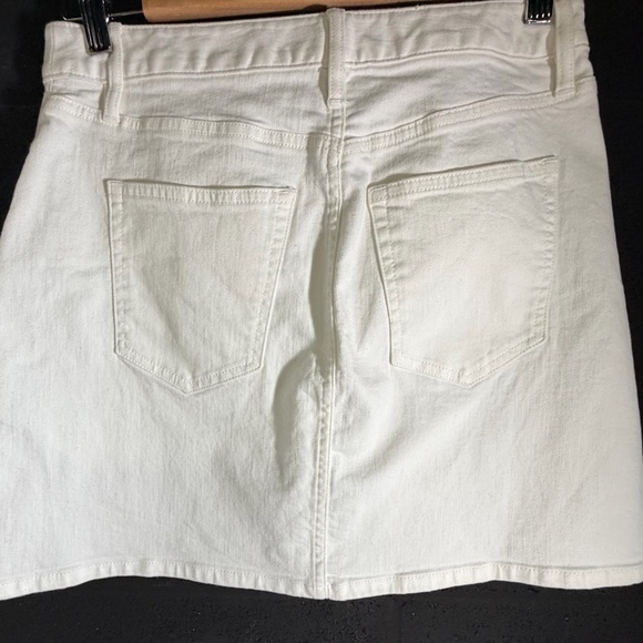 Summer White Denim  Mini Skirt -perfect - Picture 5 of 16